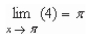 <strong>What is the limit of as x approaches </strong> A) B) C) D) E)none of the above