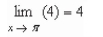 <strong>What is the limit of as x approaches </strong> A) B) C) D) E)none of the above