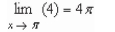 <strong>What is the limit of as x approaches </strong> A) B) C) D) E)none of the above