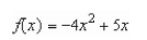 <strong>Find the derivative of the following function using the limiting process. </strong> A)-4 B) C) D) E)