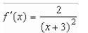 <strong>Find the derivative of the following function using the limiting process. </strong> A) B) C) D) E)