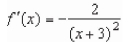 <strong>Find the derivative of the following function using the limiting process. </strong> A) B) C) D) E)