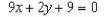 <strong>Find an equation of the line that is tangent to the graph of the function and parallel to the line </strong> A) B) C) D) E)