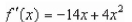 <strong>Find the derivative of the function </strong> A) B) C) D) E)