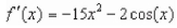 <strong>Find the derivative of the function </strong> A) B) C) D) E)