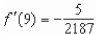 <strong>Find the slope of the graph of the function at the given value. </strong> A) B) C) D) E)