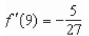 <strong>Find the slope of the graph of the function at the given value. </strong> A) B) C) D) E)