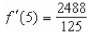 <strong>Find the slope of the graph of the function at the given value. </strong> A) B) C) D) E)