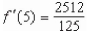 <strong>Find the slope of the graph of the function at the given value. </strong> A) B) C) D) E)