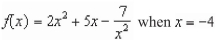 <strong>Find the slope of the graph of the function at the given value. </strong> A) B) C) D) E)
