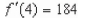 <strong>Find the slope of the graph of the function </strong> A) B) C) D) E)