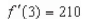 <strong>Find the slope of the graph of the function at the given value. </strong> A) B) C) D) E)