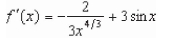 <strong>Find the derivative of the function </strong> A) B) C) D) E)