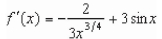 <strong>Find the derivative of the function </strong> A) B) C) D) E)
