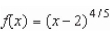 Find the value of the derivative (if it exists) of at the indicated extremum.