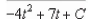 <strong>Find the indefinite integral </strong> A) B) C) D) E)none of the above