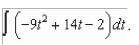 <strong>Find the indefinite integral </strong> A) B) C) D) E)