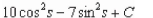 <strong>Find the indefinite integral </strong> A) B) C) D) E)