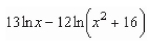 <strong>Write the following expression as a logarithm of a single quantity. </strong> A) B) C) D) E)