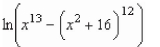 <strong>Write the following expression as a logarithm of a single quantity. </strong> A) B) C) D) E)