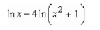 Write the following expression as a logarithm of a single quantity.