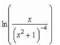 <strong>Write the following expression as a logarithm of a single quantity. </strong> A) B) C) D) E)