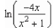 <strong>Write the following expression as a logarithm of a single quantity. </strong> A) B) C) D) E)