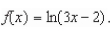 Differentiate the function  