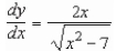 <strong>Find the derivative of the function </strong> A) B) C) D) E)
