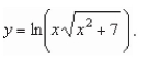 <strong>Find the derivative of the function </strong> A) B) C) D) E)