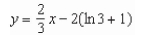 <strong>Find the slope-intercept equation of the line tangent to the graph of when </strong> A) B) C) D) E)