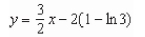 <strong>Find the slope-intercept equation of the line tangent to the graph of when </strong> A) B) C) D) E)
