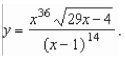 <strong>Use logarithmic differentiation to find the derivative of </strong> A) B) C) D) E)