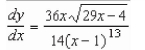 <strong>Use logarithmic differentiation to find the derivative of </strong> A) B) C) D) E)