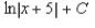 <strong>Find the indefinite integral of </strong> A) B) C) D) E)