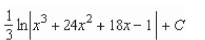 <strong>Find the indefinite integral. </strong> A) B) C) D) E)