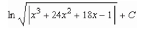 <strong>Find the indefinite integral. </strong> A) B) C) D) E)