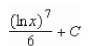 <strong>Find the indefinite integral </strong> A) B) C) D) E)