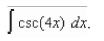 Find the indefinite integral.  