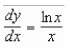 Use integration to find the particular solution of the differential equation which passes through the point