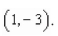 Use integration to find the particular solution of the differential equation which passes through the point