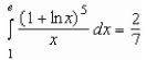 <strong>Evaluate </strong> A) B) C) D) E)