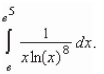 Evaluate the definite integral  