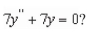 <strong>Which of the following is a solution of the differential equation </strong> A) B) C) D) E)