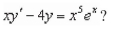 <strong>Which of the following is a solution of the differential equation </strong> A) B) C) D) E)
