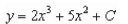 <strong>Use integration to find a general solution of the differential equation. </strong> A) B) C) D) E)