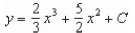 <strong>Use integration to find a general solution of the differential equation. </strong> A) B) C) D) E)