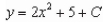<strong>Use integration to find a general solution of the differential equation. </strong> A) B) C) D) E)