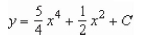 <strong>Use integration to find a general solution of the differential equation. </strong> A) B) C) D) E)