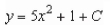 <strong>Use integration to find a general solution of the differential equation. </strong> A) B) C) D) E)